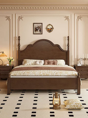 فروش تخت خواب چوبی دونفره