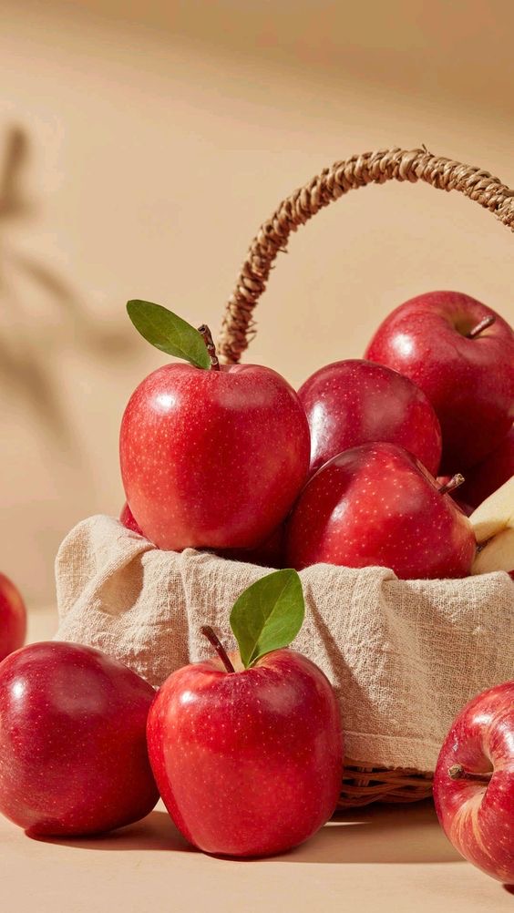 تصویر 2 از سیب قرمز تازه و آبدار با طعم شیرین و طبیعی