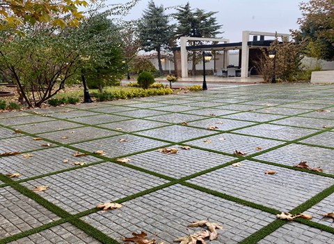 فروش موزاییک پلیمری بزرگ طوسی + قیمت خرید به صرفه