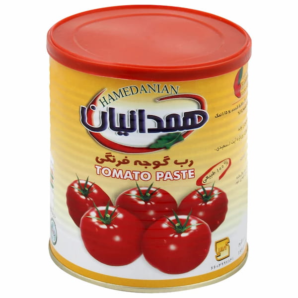 انواع رب گوجه فرنگی 800 گرمی همدانیان