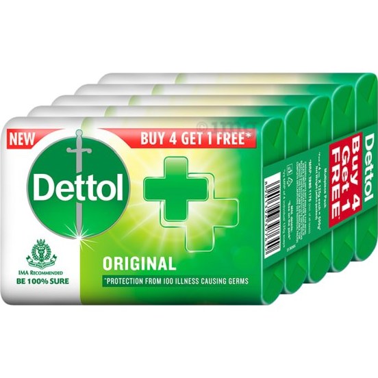 تصویر 1 از صابون انگلیسی دتول original آنتی باکتریال 100 گرمی