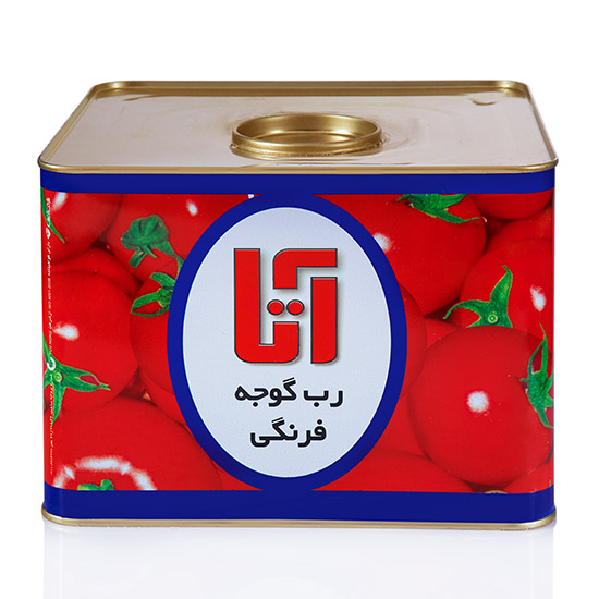 رب گوجه فرنگی 10 کیلویی آتا مناسب مصرف رستورانی