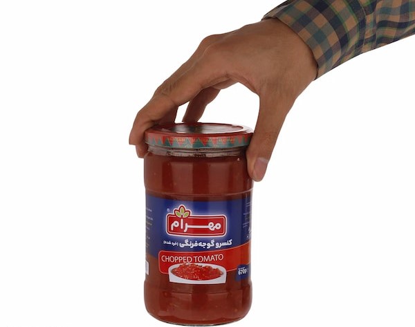 رب گوجه فرنگی شیشه ای مهرام با کیفیت بالا