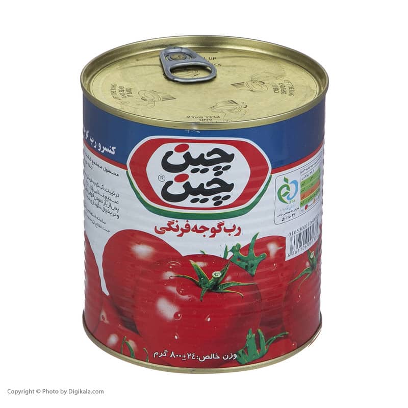 تصویر 2 از رب گوجه فرنگی چین چین ارگانیک + طعم اصیل