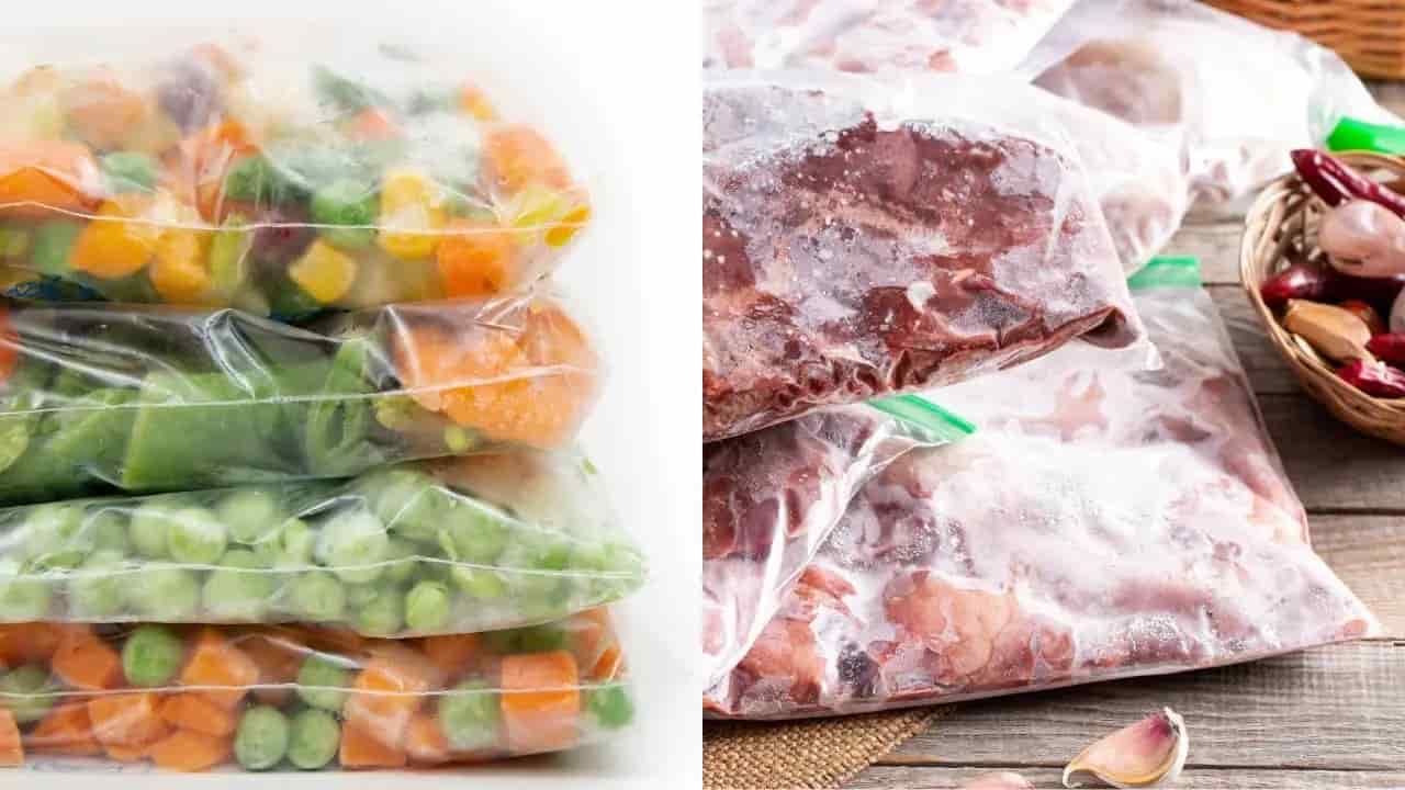 تصویر 2 از نایلون  فریزر کیلویی شفاف با ضخامت های مختلف