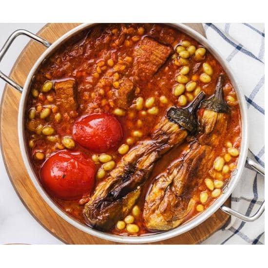 تصویر 1 از کنسرو خورشت قیمه بادمجان فوری و آماده برای مصرف