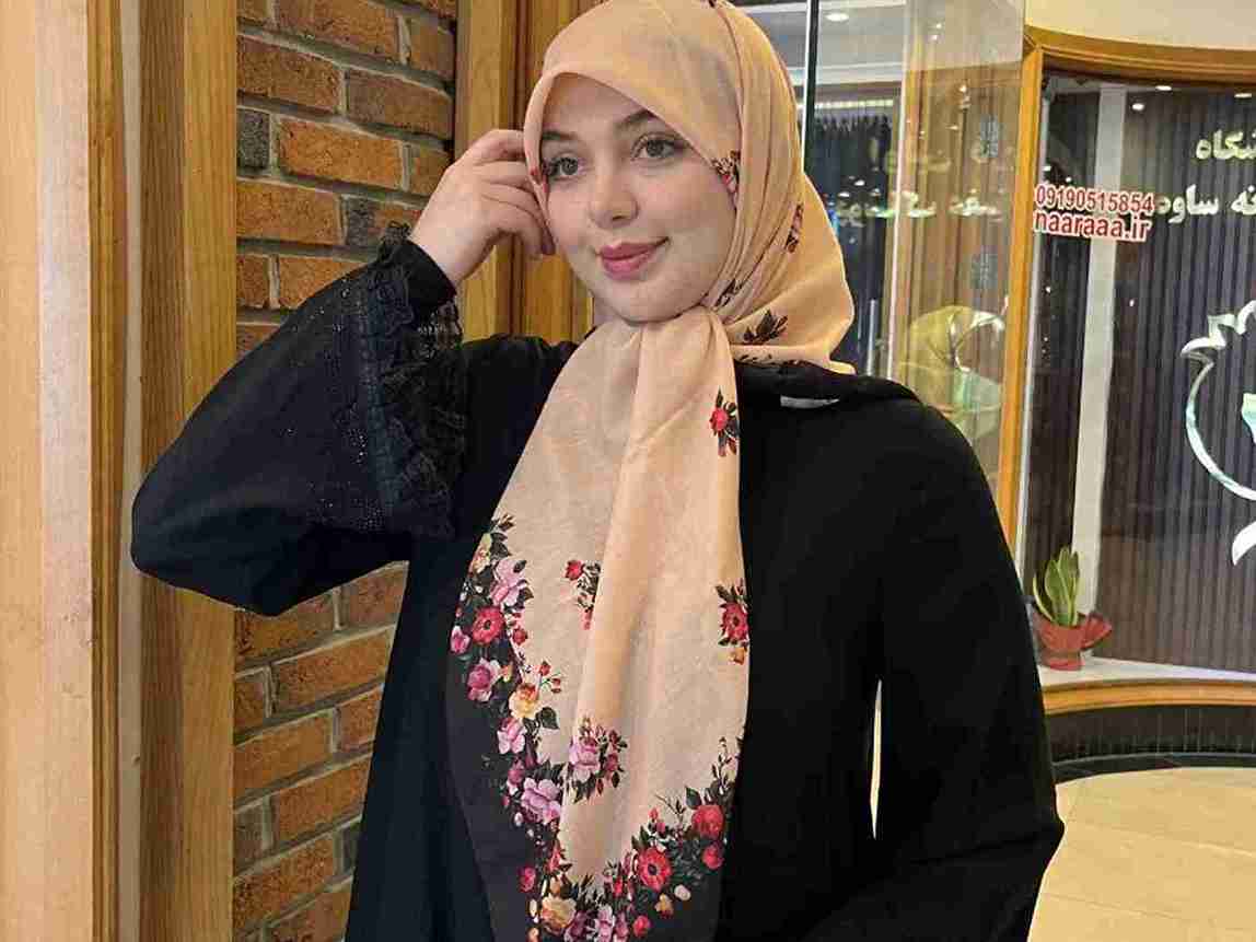 خرید و فروش روسری نخی قواره ۱۲۰ با قیمت عمده