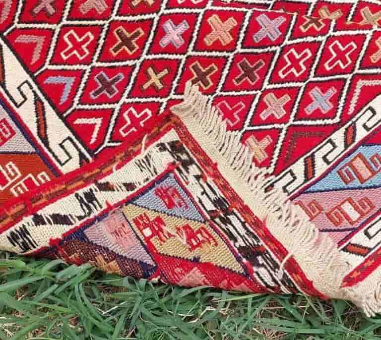 گلیم دستبافت پشمی نماد مهارت سنتی و اصالت فرهنگی