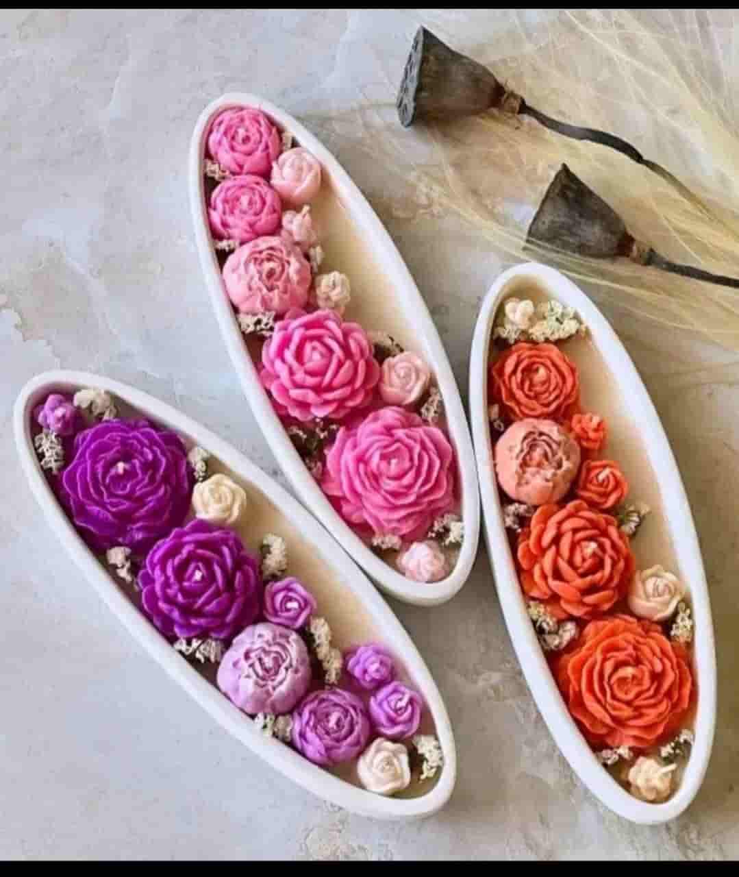 شمع عمده فانتزی برای هدیه و دکوراسیون