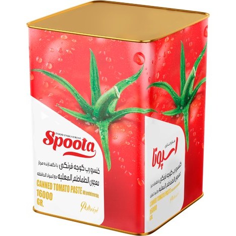تصویر 2 از رب گوجه فرنگی اسپوتا در انواع بسته بندی ها