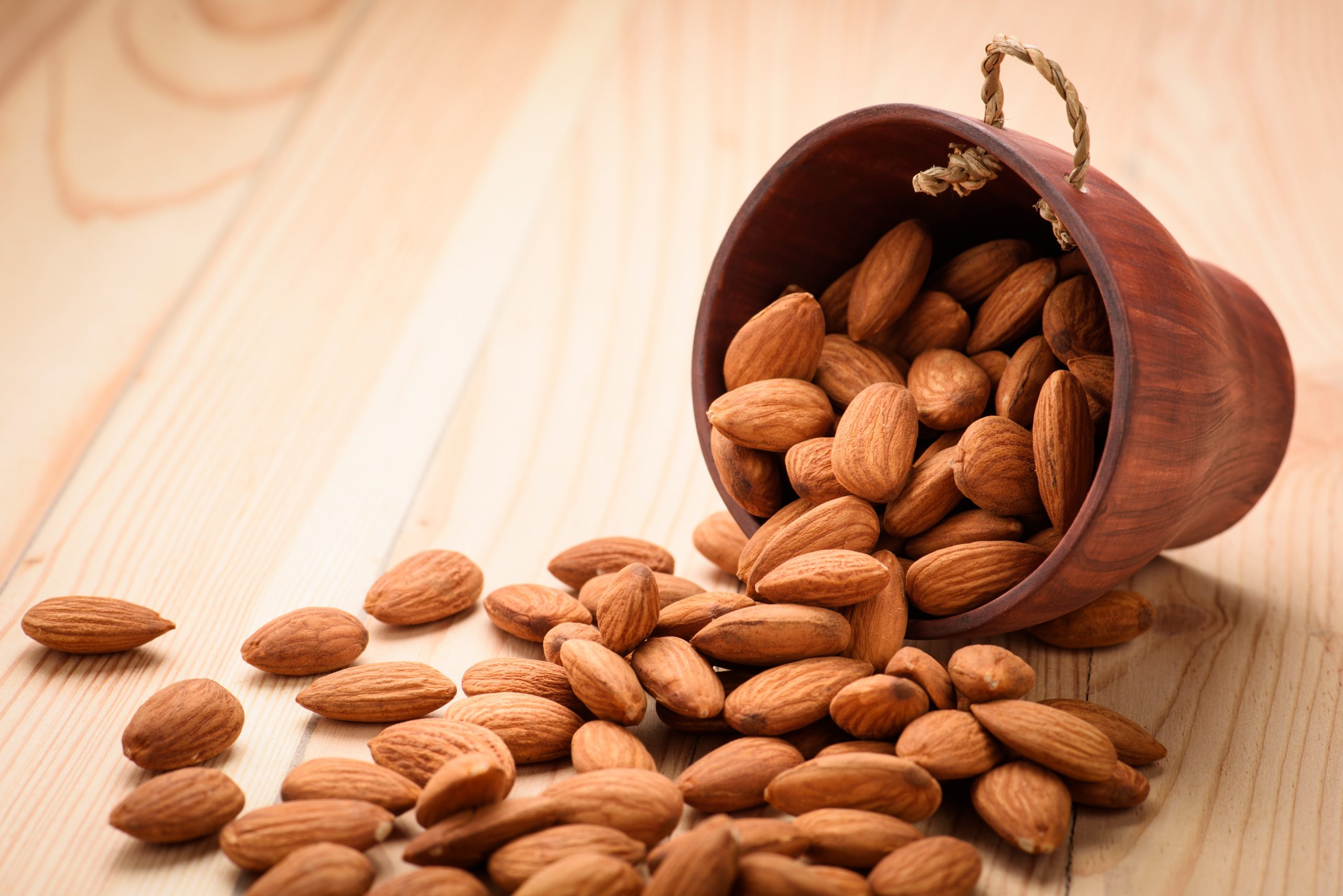 تصویر 1 از بادام درختی لعابی درجه یک مناسب آجیل و تنقلات