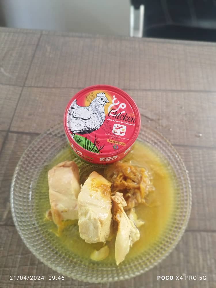فروش کنسرو مرغ تان درجه یک
