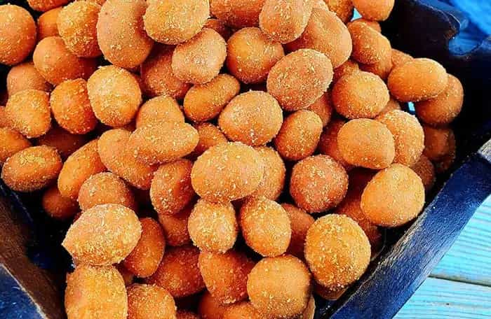تصویر 3 از بادام زمینی پفکی نوعی تنقلات سبک و متفاوت