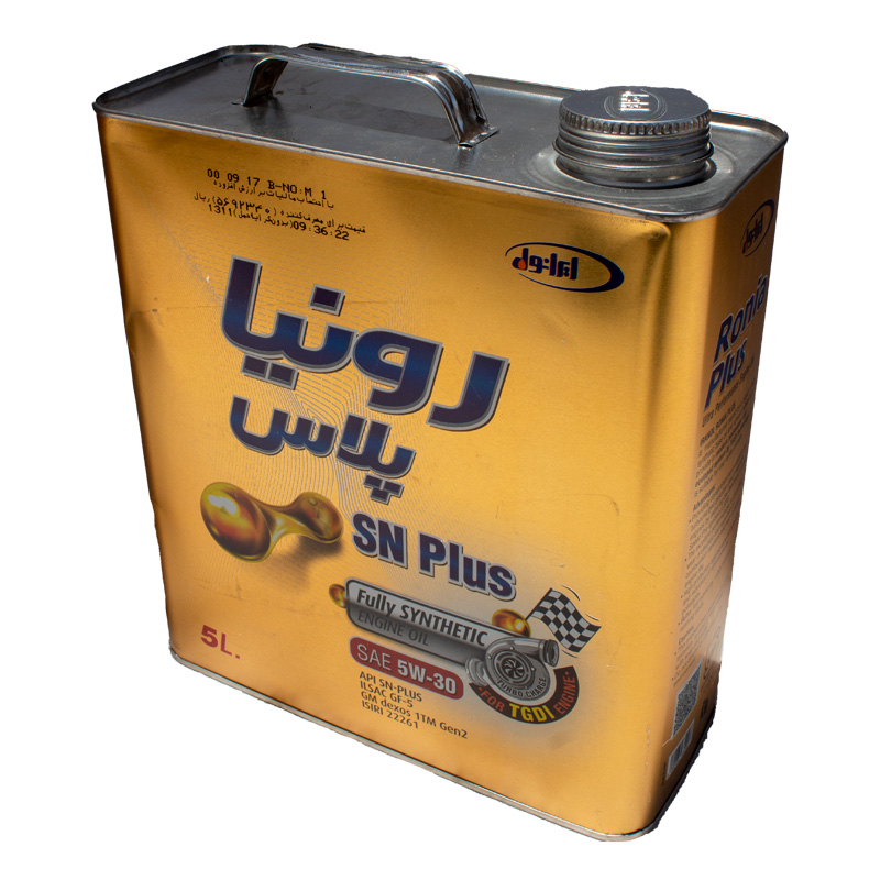 تصویر 5 از روغن موتور رونیا پلاس 5w30 مناسب رانندگی شهری