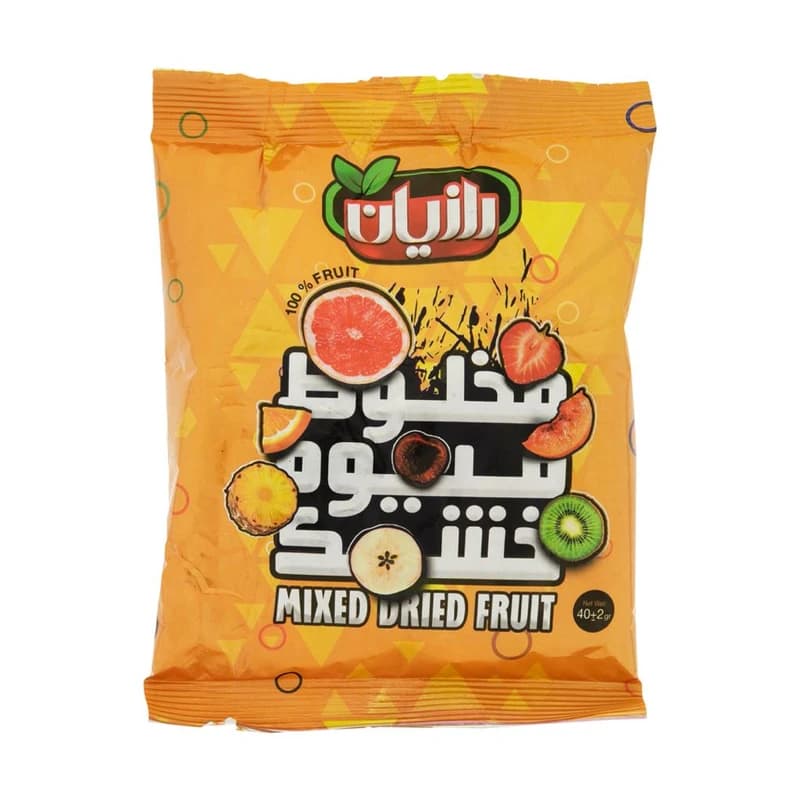 میوه خشک میکس رازیان بسته‌ بندی اقتصادی