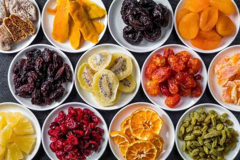 میوه خشک ترکیبی از میوه‌ های پرطرفدار