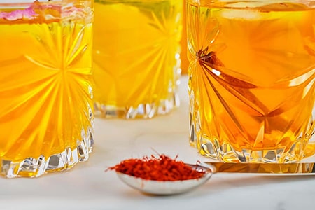 تصویر 2 از شربت زعفران نادر مخصوص مهمانی با طعم بی نظیر و ترکیبات طبیعی