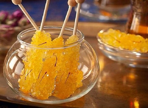 تصویر 2 از نبات 10 عددی بلوری شفاف با طعم خالص و شیرینی متعادل