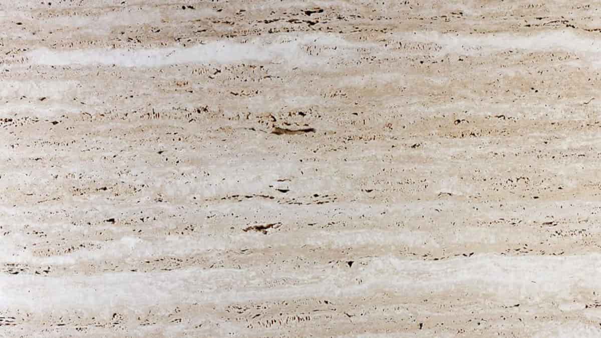 تصویر 4 از سنگ تراورتن طبیعی با رگه‌ های طبیعی و زیبا