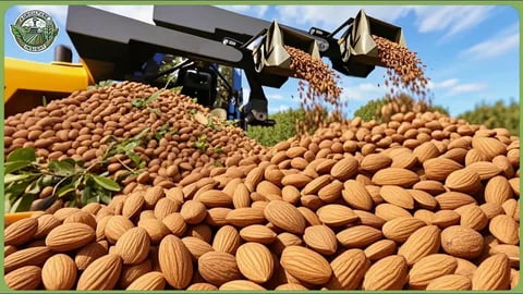 بادام درختی شاهرودی ارگانیک و فاقد مواد افزودنی