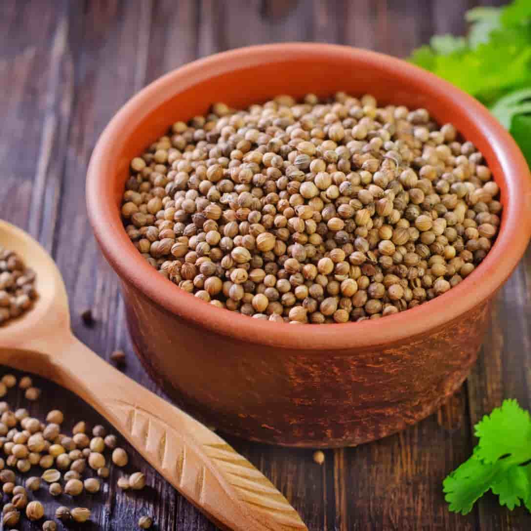 تصویر 1 از تخم گشنیز اندرزگو با دانه های درشت و اصیل