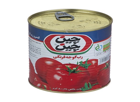 تصویر 3 از رب گوجه‌ فرنگی چین چین خوشرنگ با غلظت استاندارد و طعم عالی