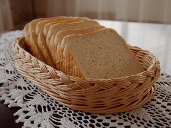سبد حصیری نان مناسب چیدمان صبحانه و پذیرایی