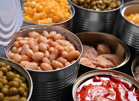 کنسرو لوبیا و ماهی با پخت یکنواخت
