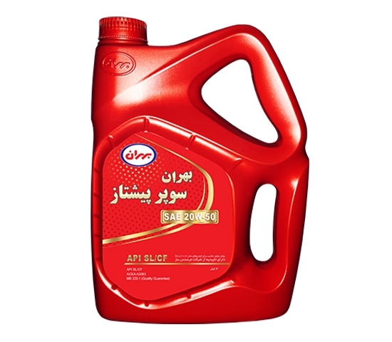 روغن بهران سوپر پیشتاز 20w50 فروش به صورت عمده + قیمت خرید