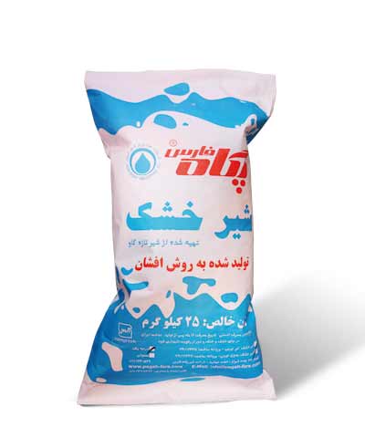 شیر خشک صنعتی کیسه 25 کیلویی پگاه