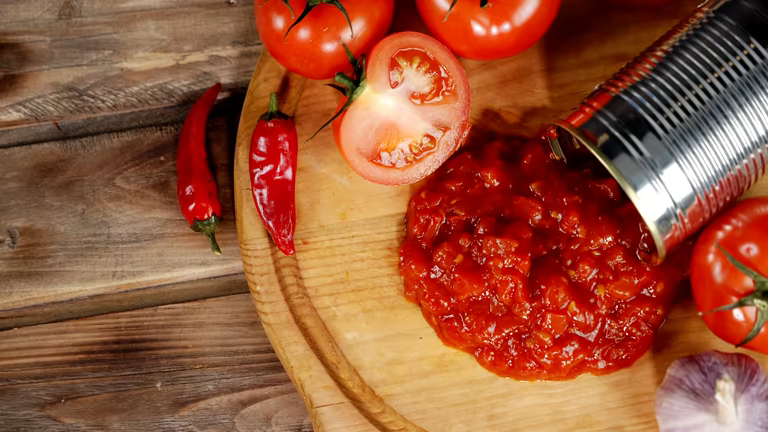 تصویر 1 از رب گوجه فرنگی اتکا با درب پیچی و قوطی آسان باز شو