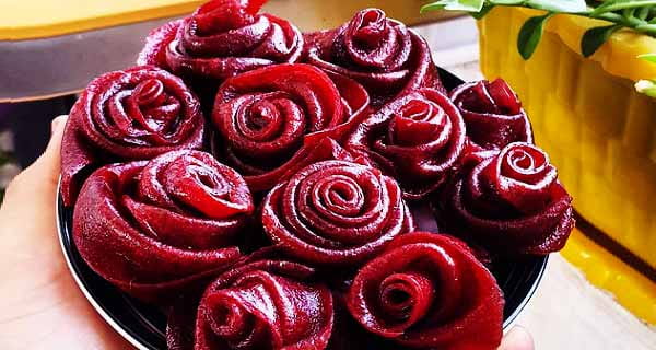 تصویر 3 از لواشک الو قرمز مخملی ترشین و لذیذ وعالی