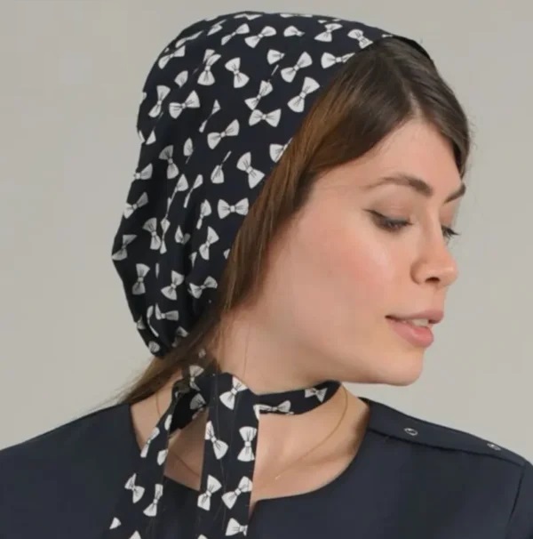کلاه جراحی کراواتی با الیاف مقاوم و تهویه مطلوب