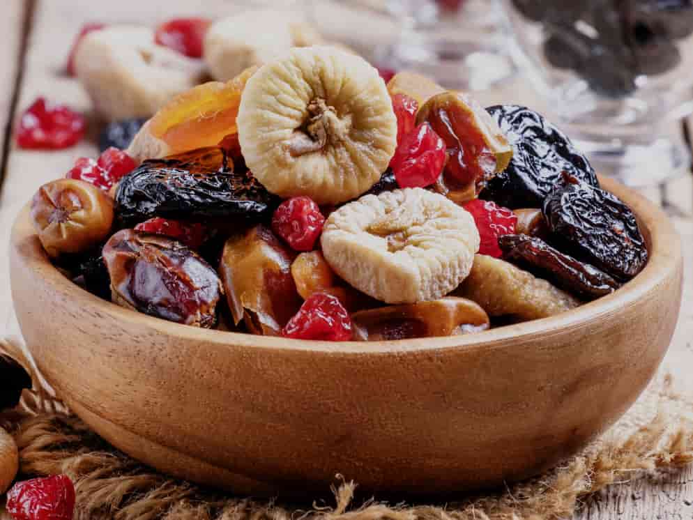 مخلوط میوه خشک ترکیب متنوع با کاربرد گسترده