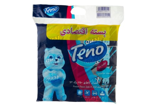 تصویر 1 از دستمال کاغذی تنو با پوشش ملایم برای مصارف شخصی