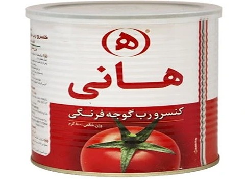 رب گوجه‌ فرنگی هانی سالم و بهداشتی بدون افزودنی‌ های غیر مجاز
