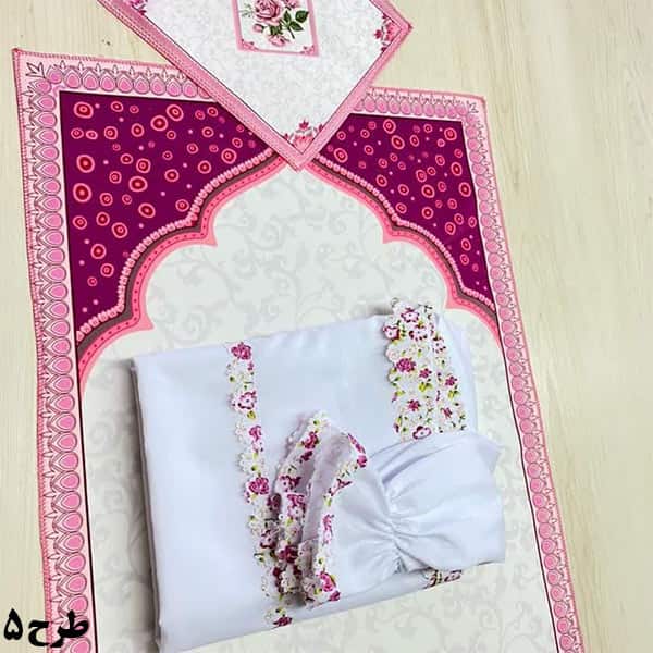 تصویر 1 از ست جانماز و سجاده جشن تکلیف طرح شاد با کیفیت مناسب