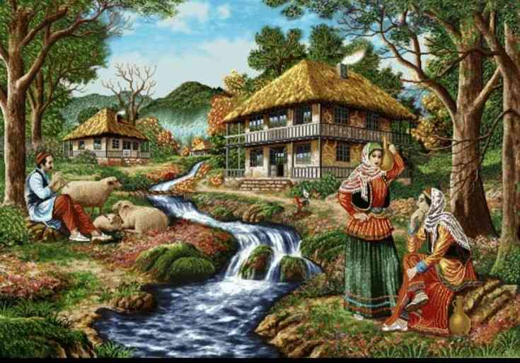 تصویر 1 از تابلو فرش مناسب ورودی و پذیرایی هماهنگ با انواع دکوراسیون