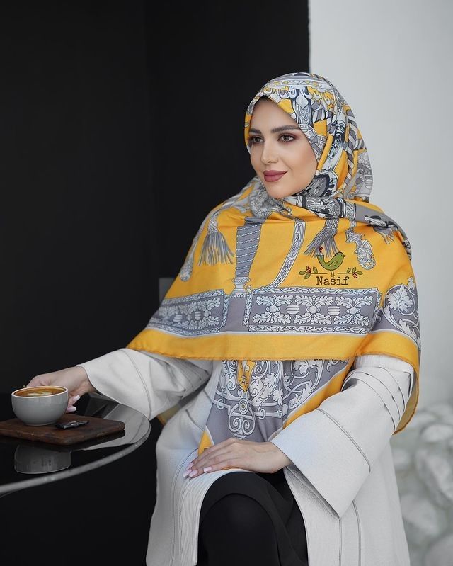 خرید روسری نخی
