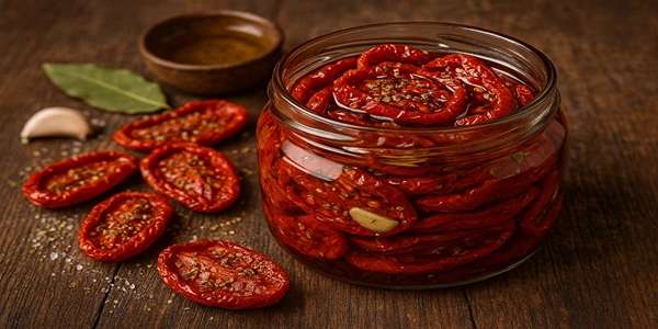 تصویر 1 از گوجه خشک ایتالیایی با بافت نرم و خوش طعم
