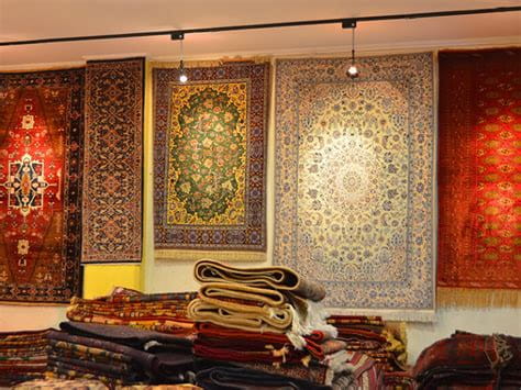 تصویر 4 از فرش ابریشم ماشینی الهام گرفته از هنر مدرن