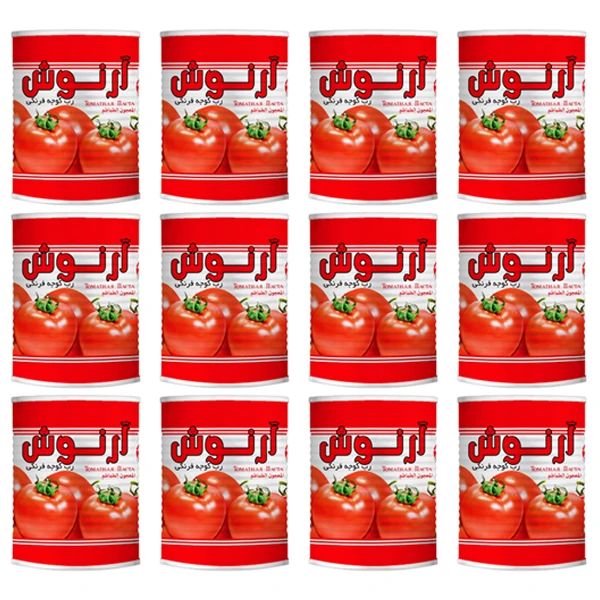 تصویر 1 از رب گوجه فرنگی آرنوش با فرمول سنتی ممتاز