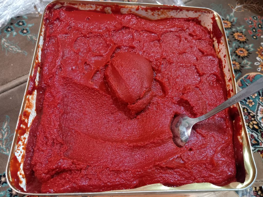رب گوجه فرنگی کارخانه ای مخصوص صادرات به تمامی بازارها