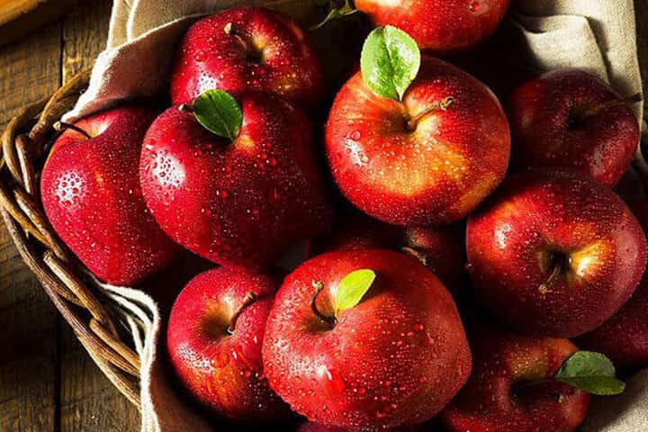 تصویر 4 از سیب قرمز محور با کنترل کیفیت چند مرحله ای
