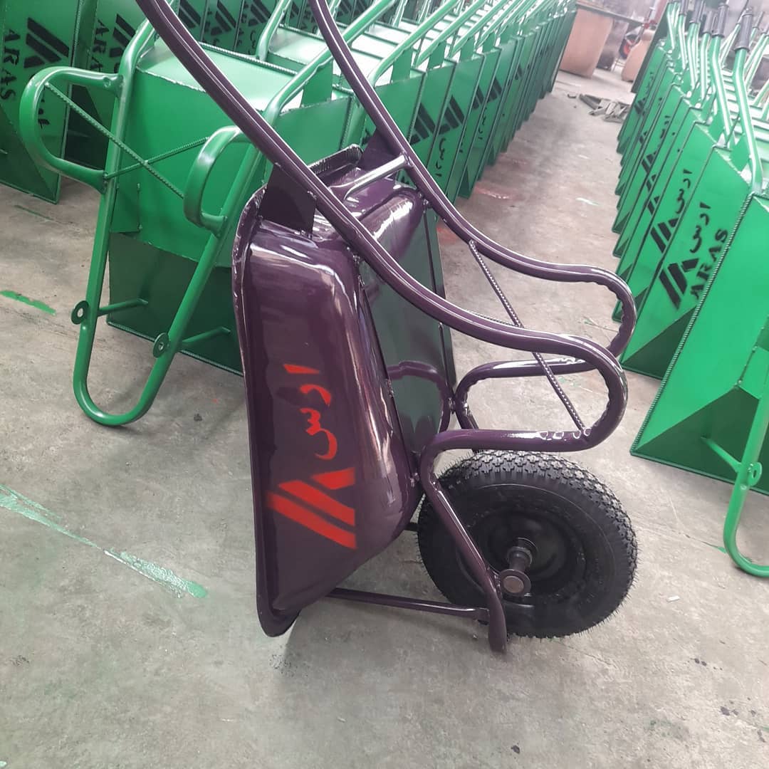 تصویر 1 از فرغون بازار آهنی خوش ساخت همراه شاسی مستحکم