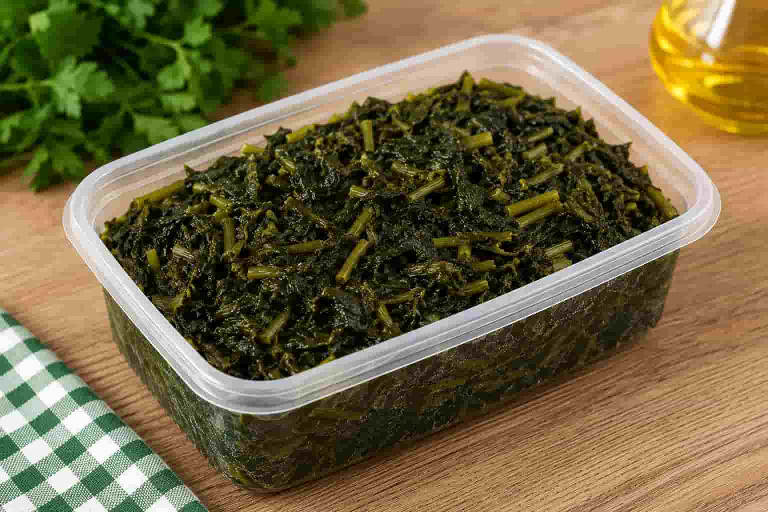 سبزی پخته طعمی سالم و سنتی برای سفره شما