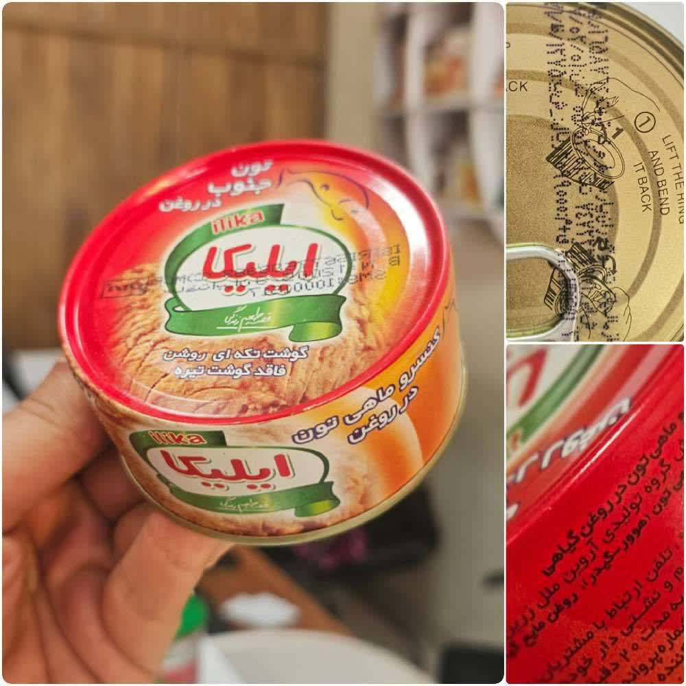 فروش عمده تن ماهی ایلیکا هوور