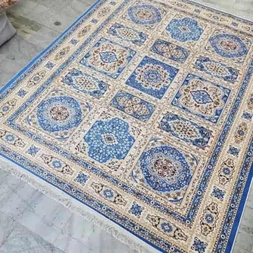 تصویر 4 از گلیم فرش ماشینی زیبا با رنگ‌ بندی جذاب و ماندگار