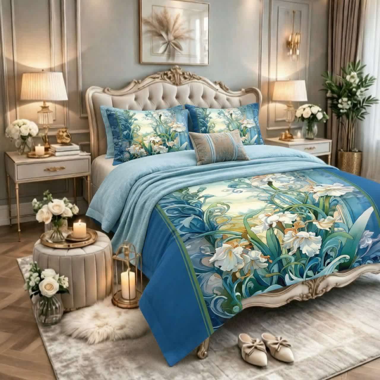 فروش عمده روتختی سه بعدی دونفره