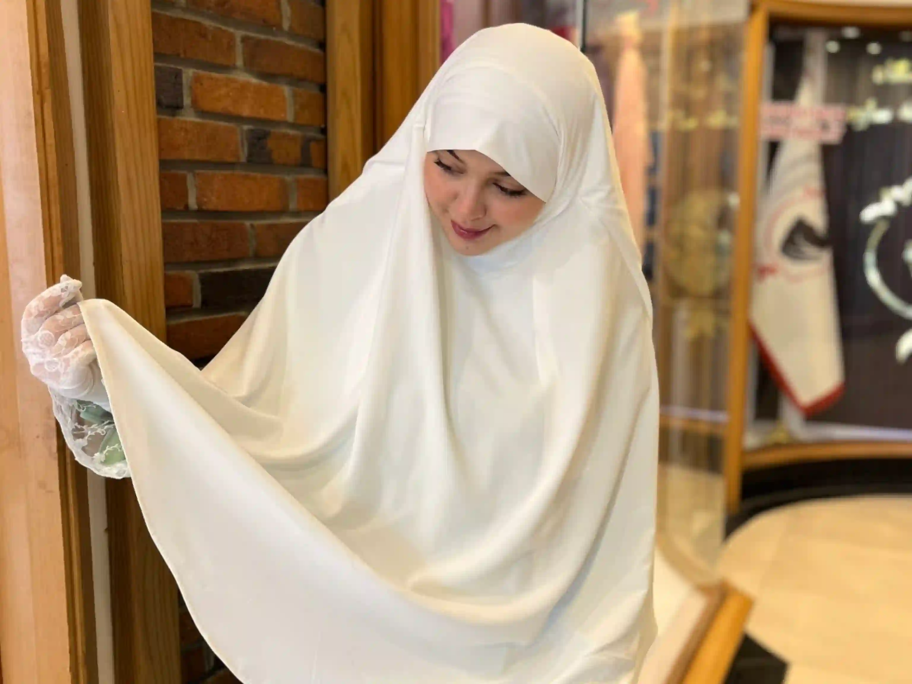 خمار سفید حج؛ انتخابی مناسب برای خرید عمده